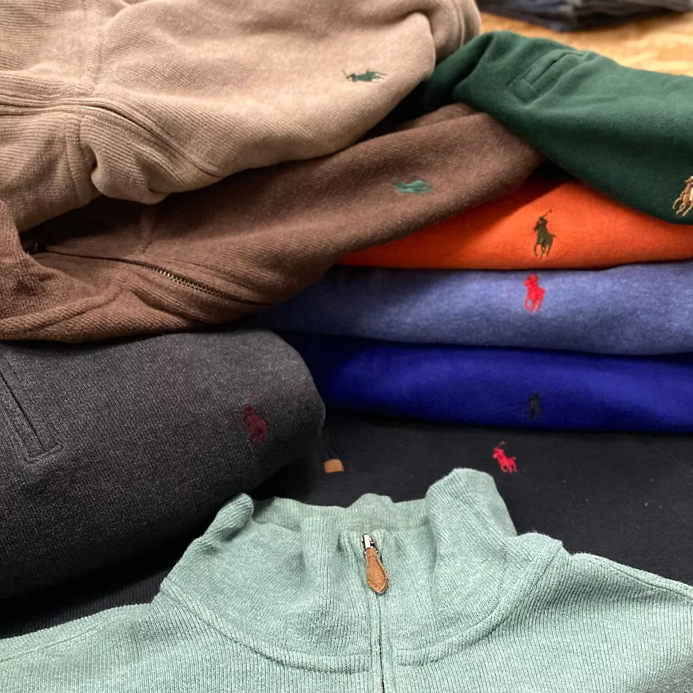 Ralph Lauren Quarter Zip Leverancierslijst: Exclusieve Toegang Vintage & Preloved Groothandel Links